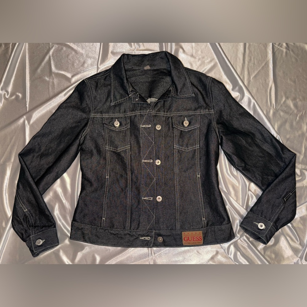 GUESS Women Dark Denim Jacket
